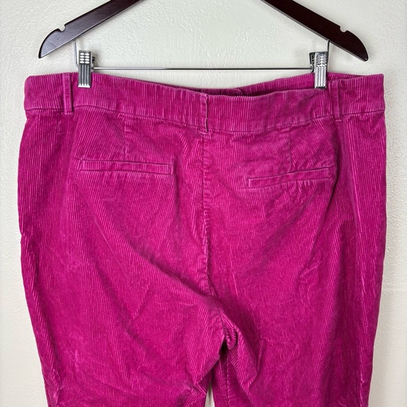 Boden Kew Corduroy Straight Leg Pants In Cherry Jam Pink Women’s Size 20-22 Reg - Picture 5 of 9